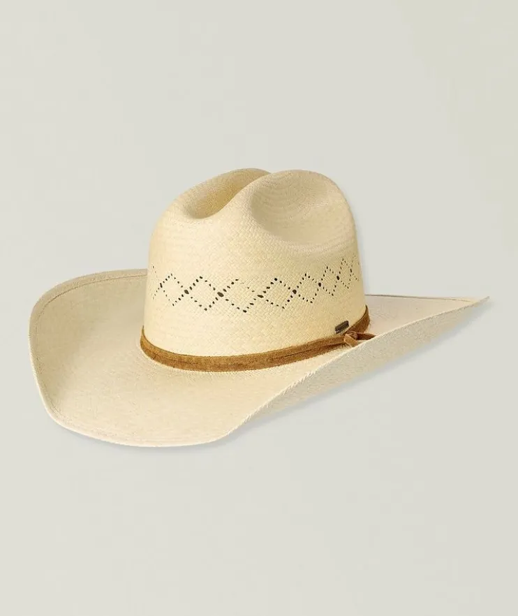 Laredo Panama Straw Cowboy Hat