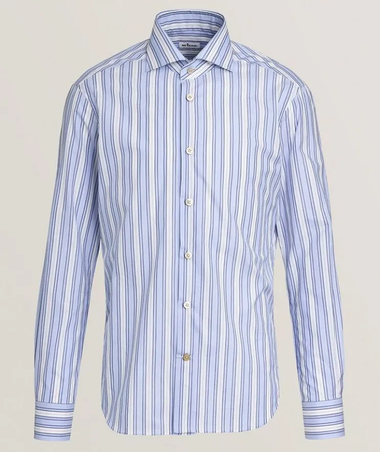 Large Stripe Cotton Shirt