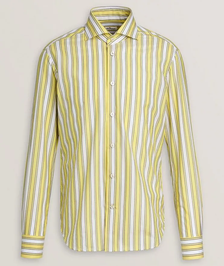 Large Stripe Cotton Shirt