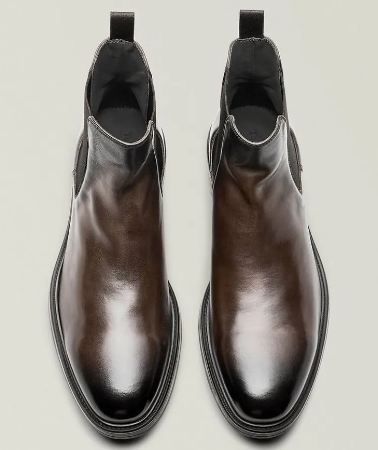 Largo Leather Chelsea Boots