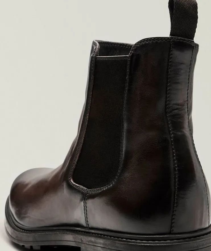 Largo Leather Chelsea Boots