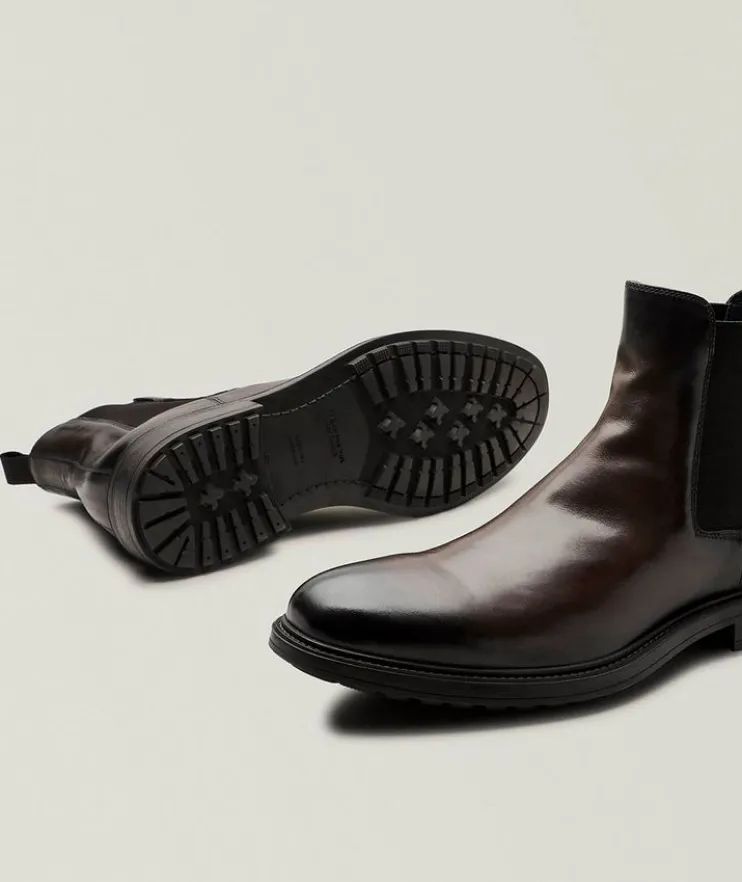 Largo Leather Chelsea Boots
