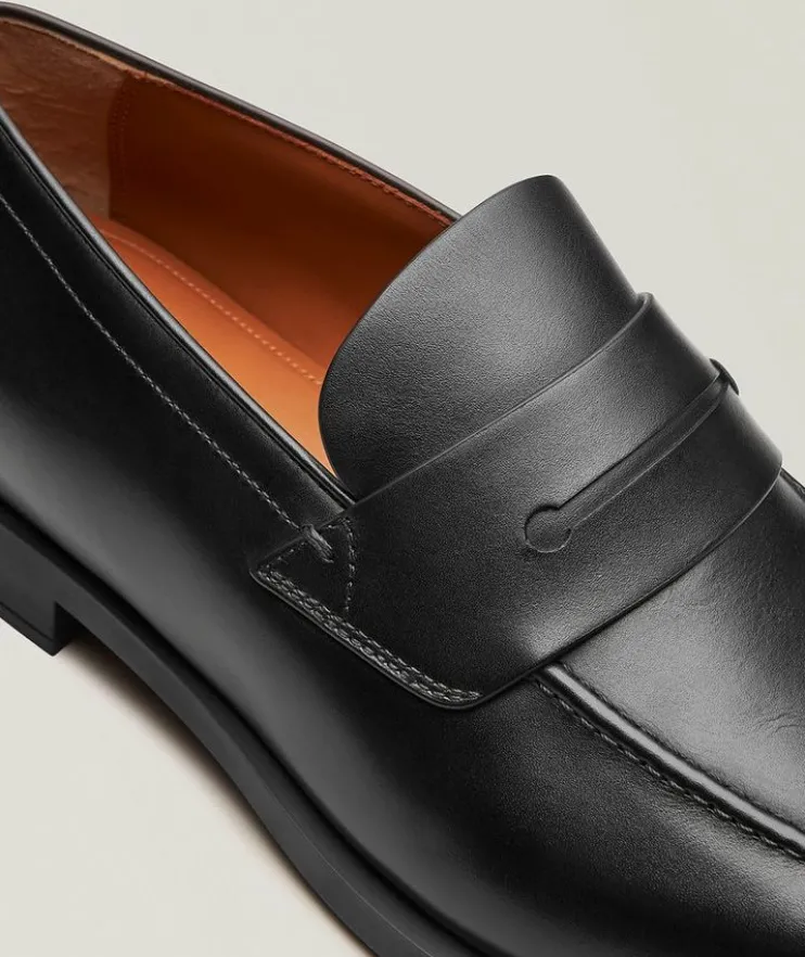 L'Asola Leather Penny Loafers