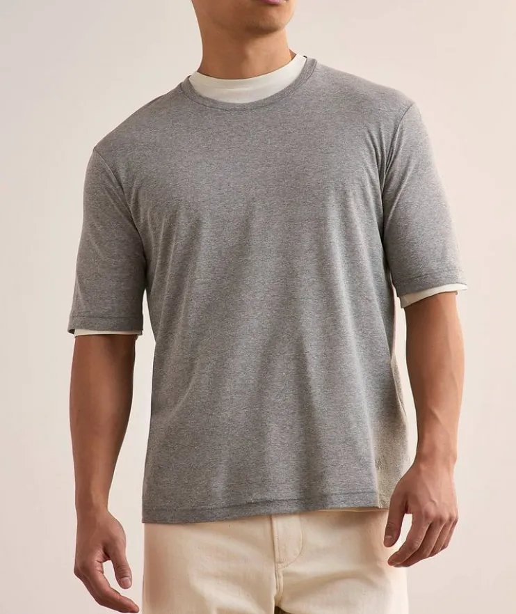 3-Layer Cotton T-Shirt