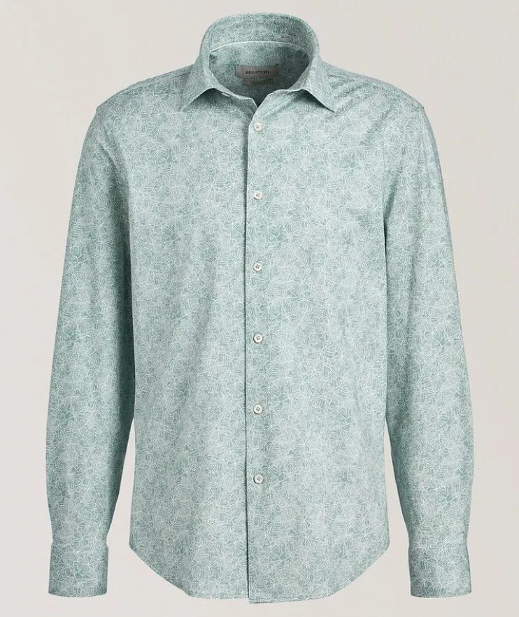 Leaf Print OoohCotton Shirt