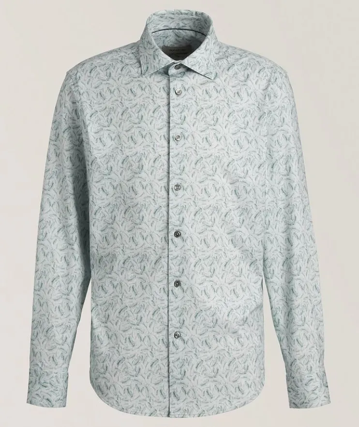 Leaf Print OoohCotton Shirt