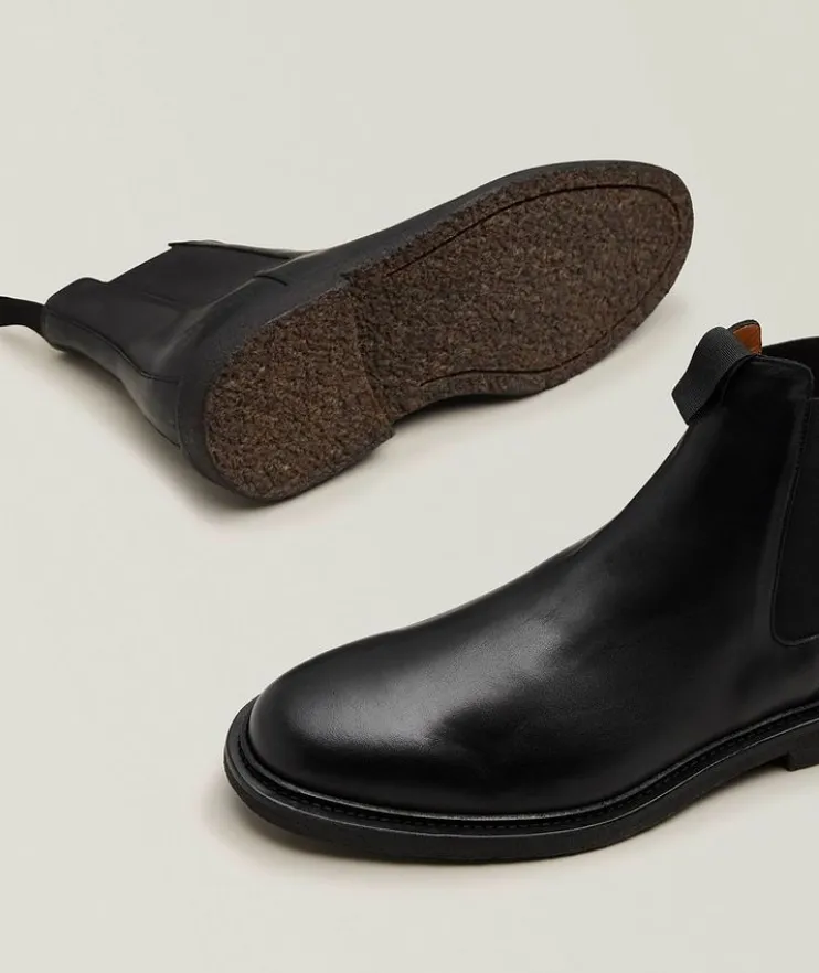 Leather Chelsea Boots