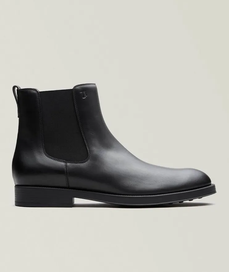 Leather Chelsea Boots