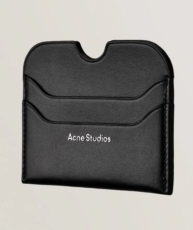 Leather Cutout Cardholder