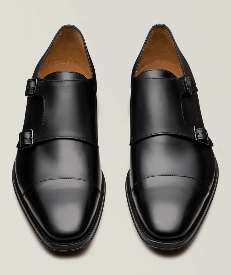 Leather Double Monkstraps