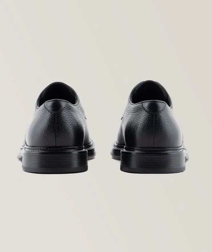 Leather Lace-Up Derbies