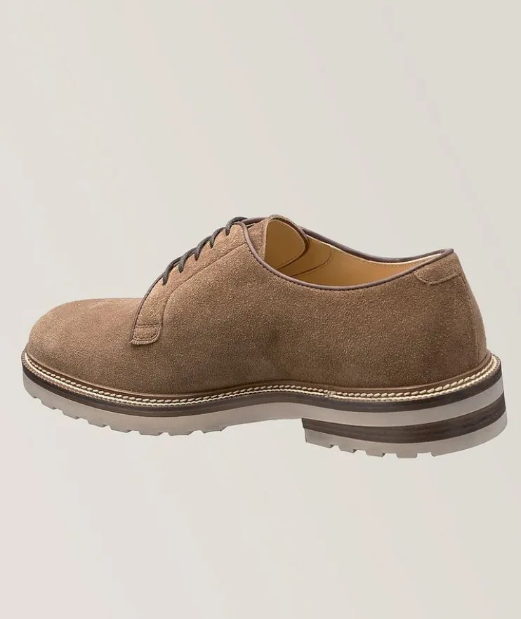 Leather Lace-up Derbies