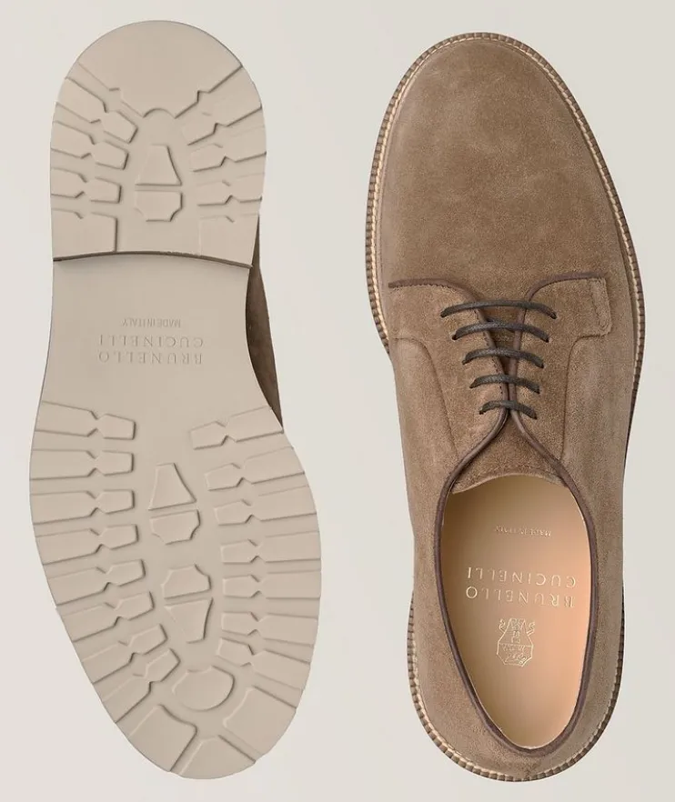 Leather Lace-up Derbies