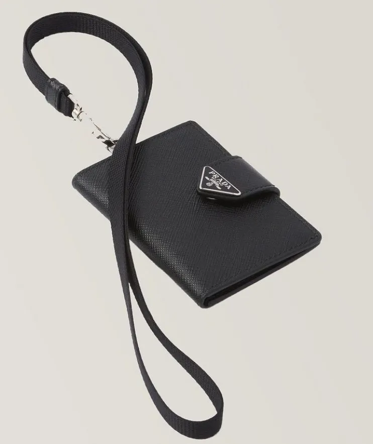 Leather Lanyard Wallet