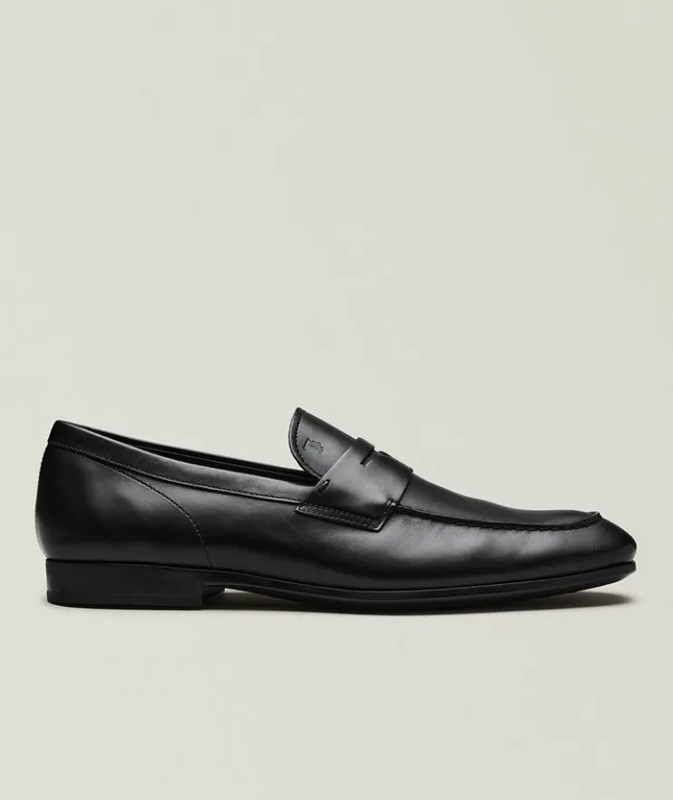 Leather Penny Loafers