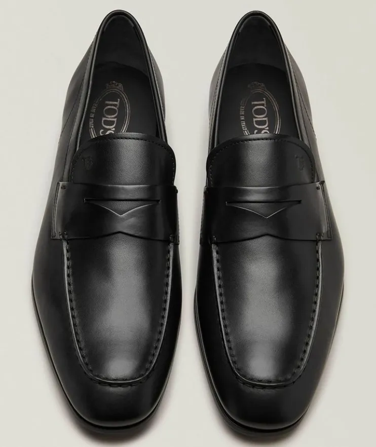Leather Penny Loafers