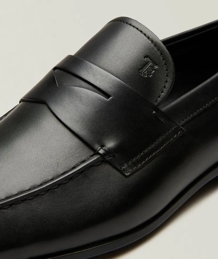 Leather Penny Loafers