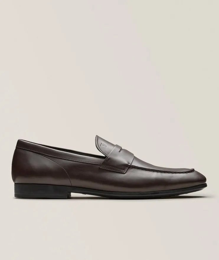 Leather Penny Loafers