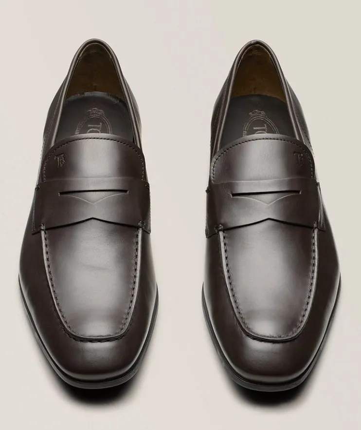 Leather Penny Loafers