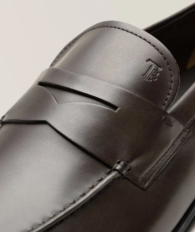 Leather Penny Loafers