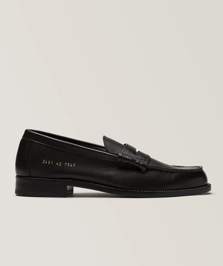 Leather Penny Loafers