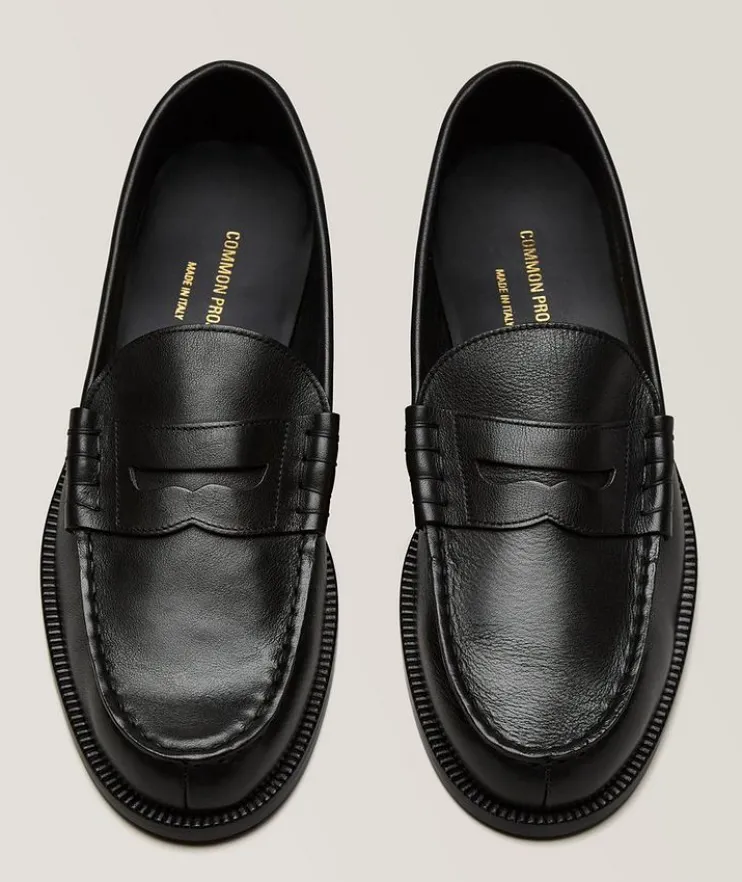 Leather Penny Loafers