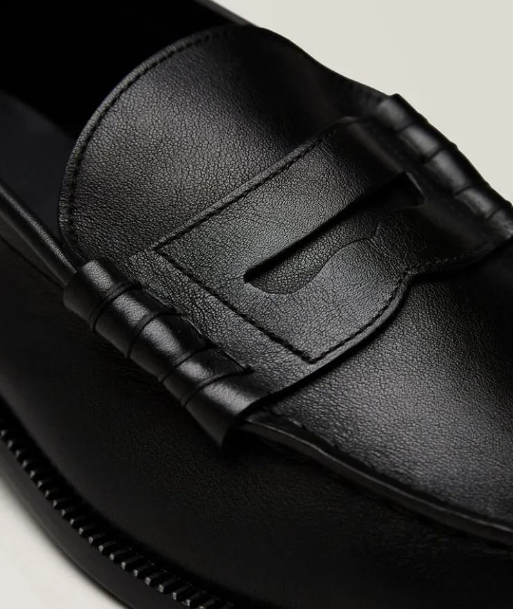 Leather Penny Loafers