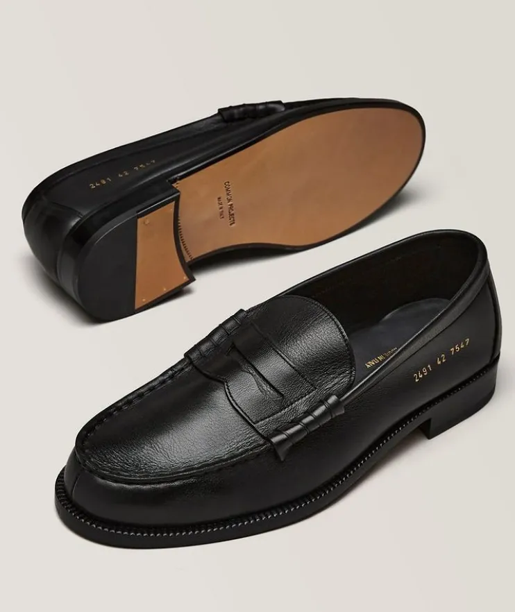 Leather Penny Loafers