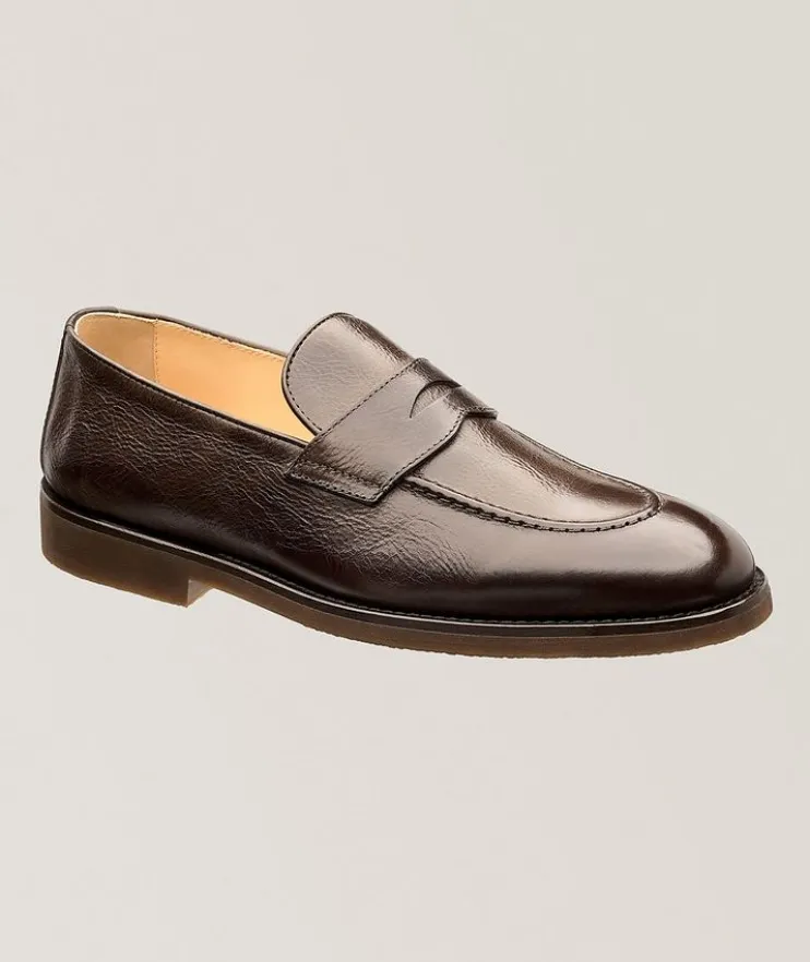 Leather Penny Loafers