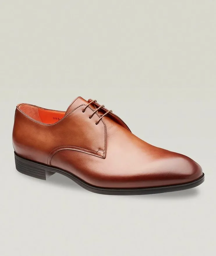 Leather Simon Derbies