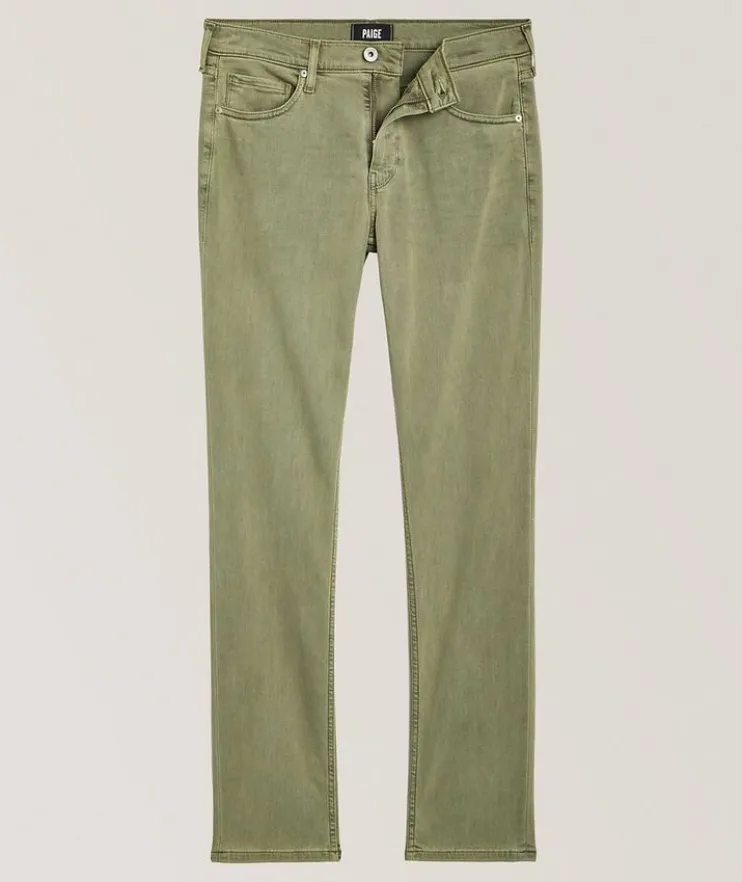 Lennox Stretch-Cotton Slim Pants