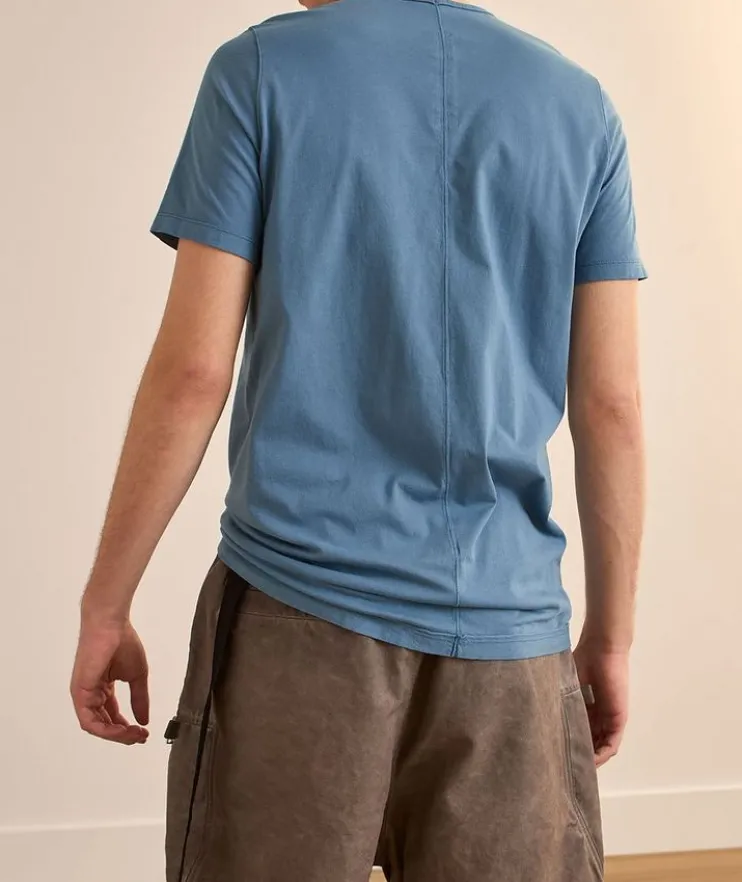 Level Strap Cotton T-Shirt