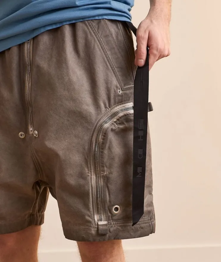 Level Strap Cotton T-Shirt