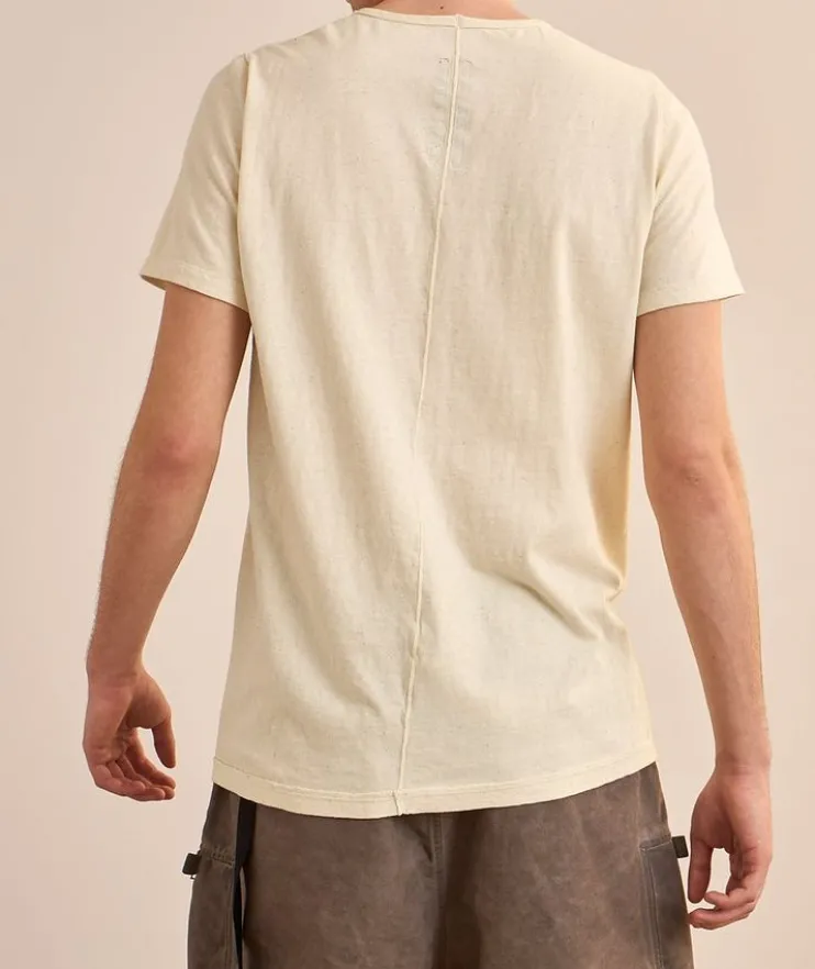 Level Strap Cotton T-Shirt