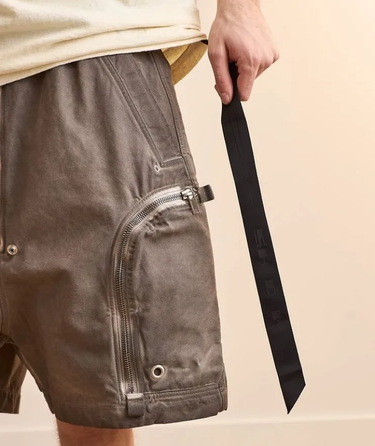 Level Strap Cotton T-Shirt