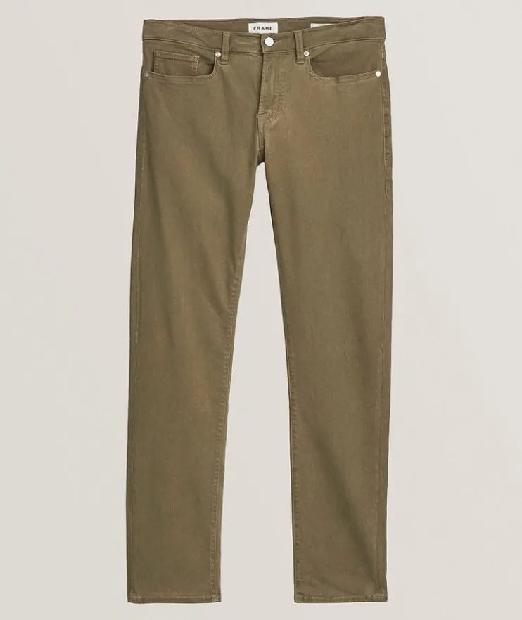 L'Homme Slim Five-Pocket Pants