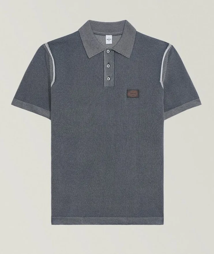 Light Shadow Cotton-Silk Polo