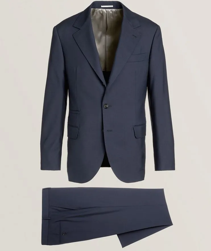 Light Virgin Wool Suit