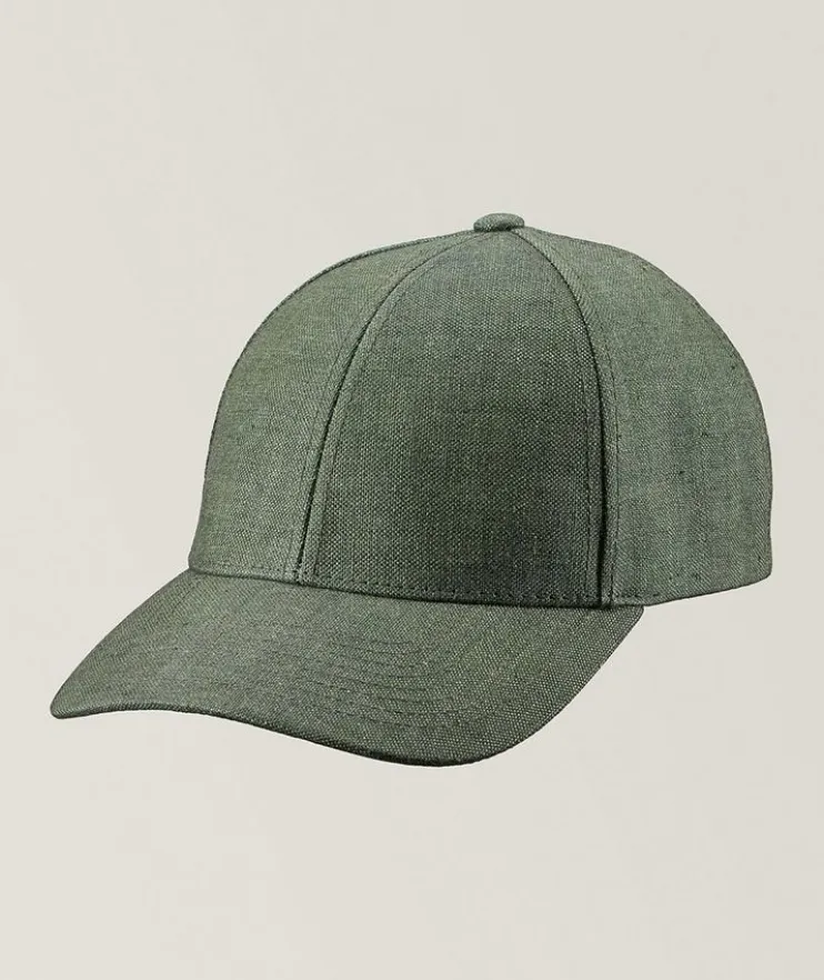 Linen Baseball Cap