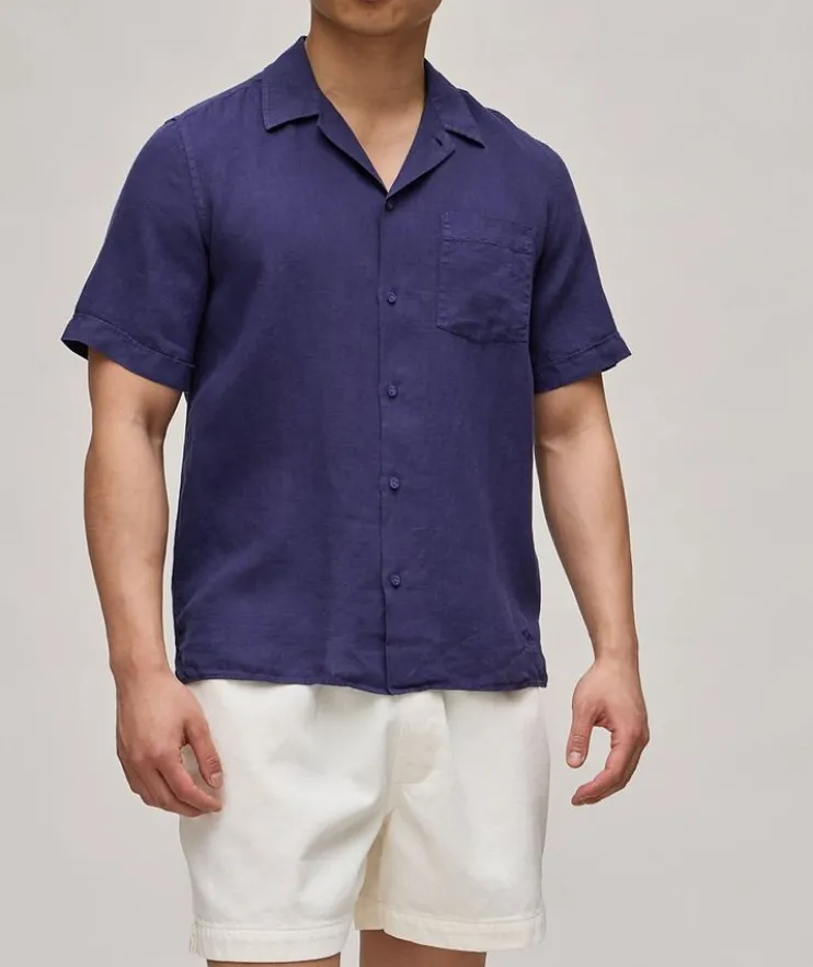 Linen Camp Shirt