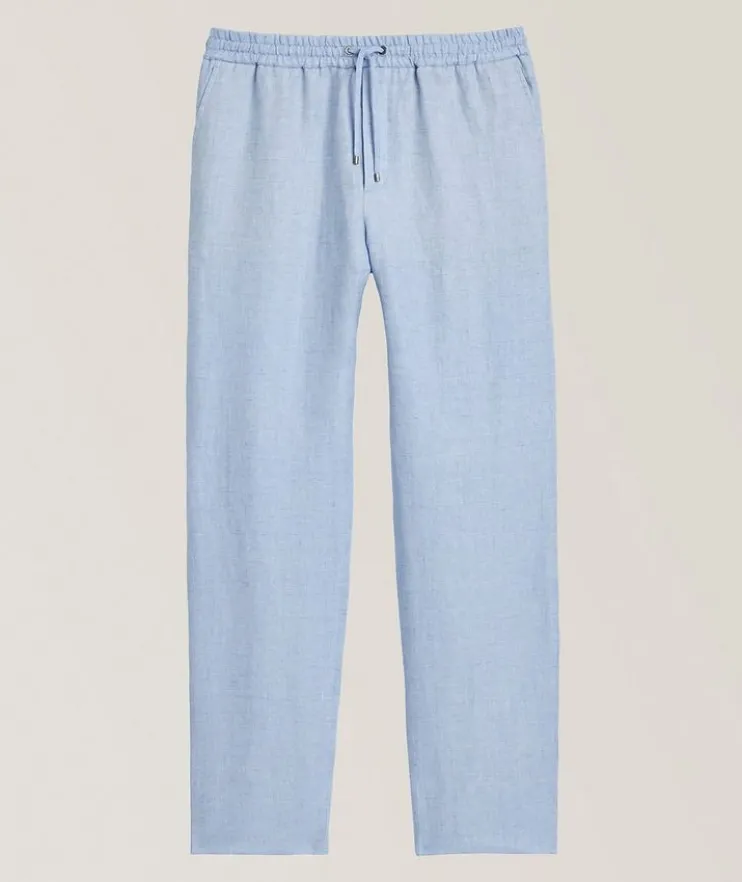 Linen Drawstring Pants