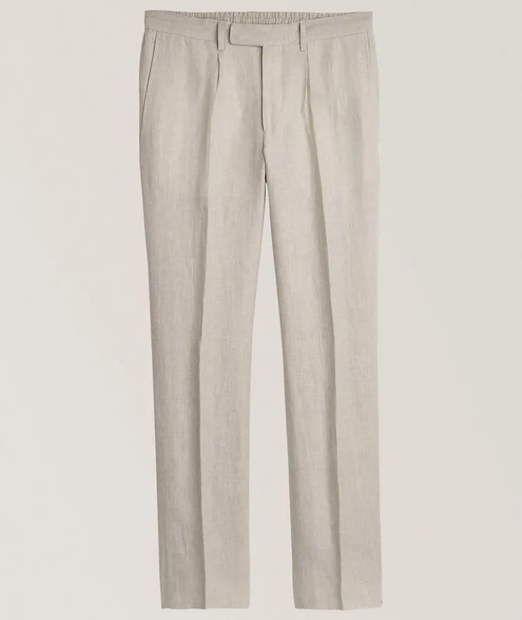Linen Drawstring Pants