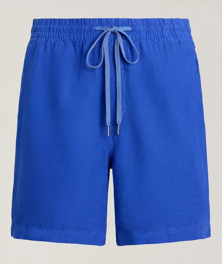 Linen Drawstring Shorts
