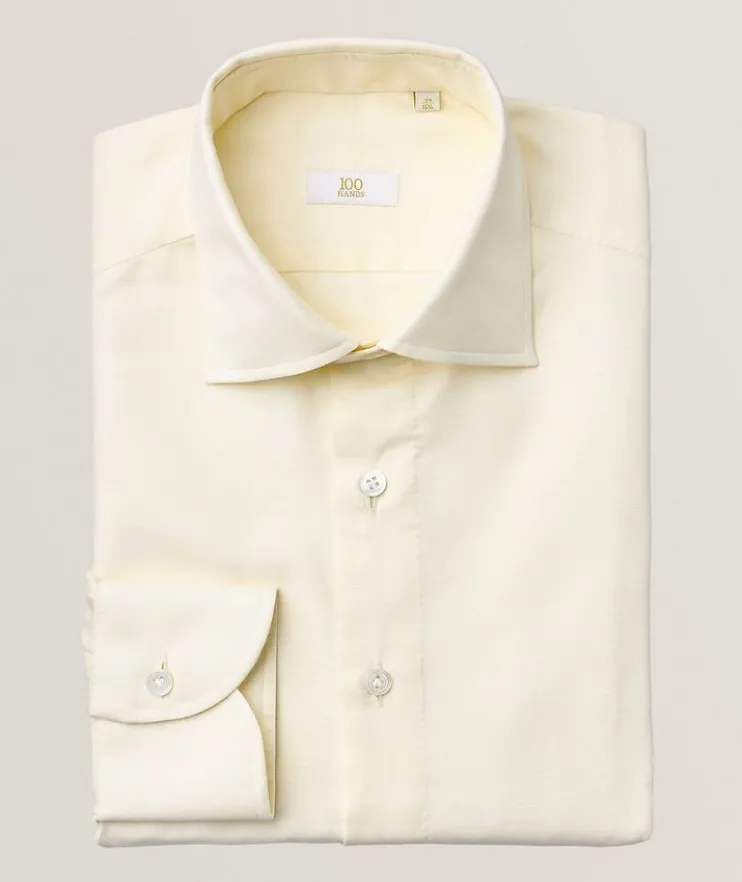 Linen-Cotton Dress Shirt