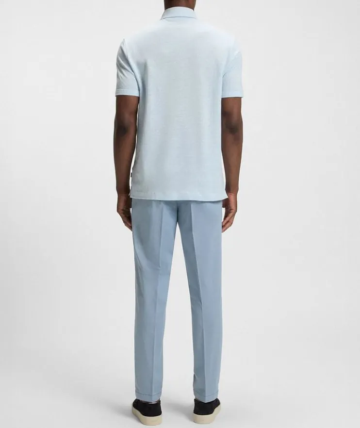 Linen-Cotton Polo