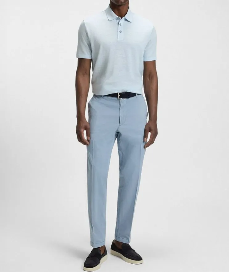 Linen-Cotton Polo