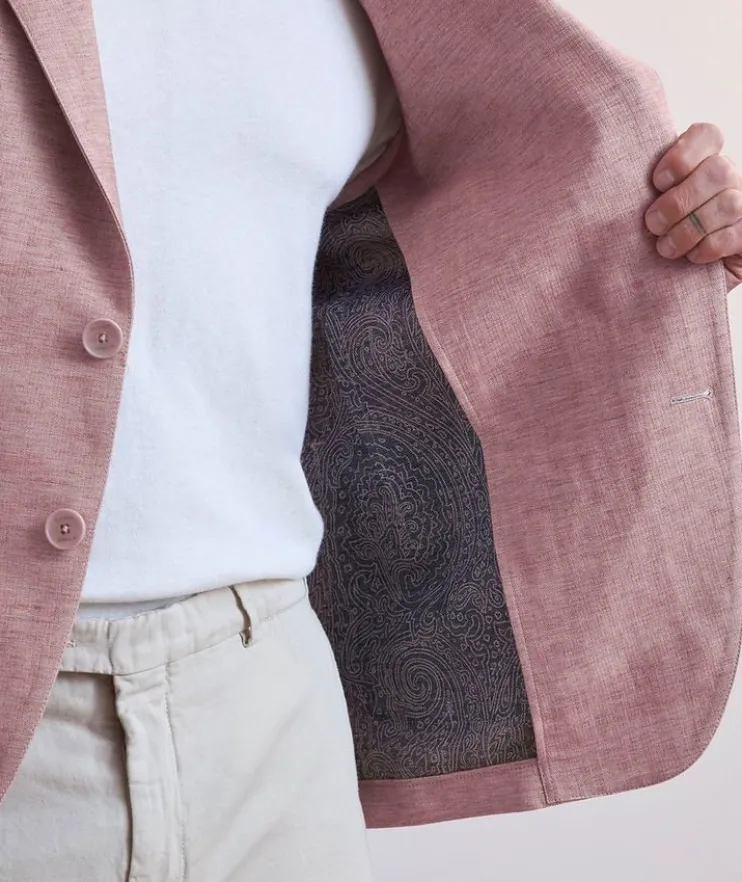 Linen-Cotton Sport Jacket