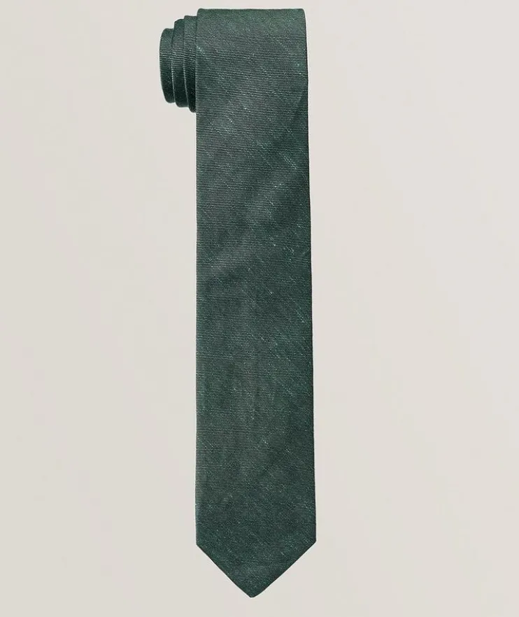 Linen-Cotton Tie