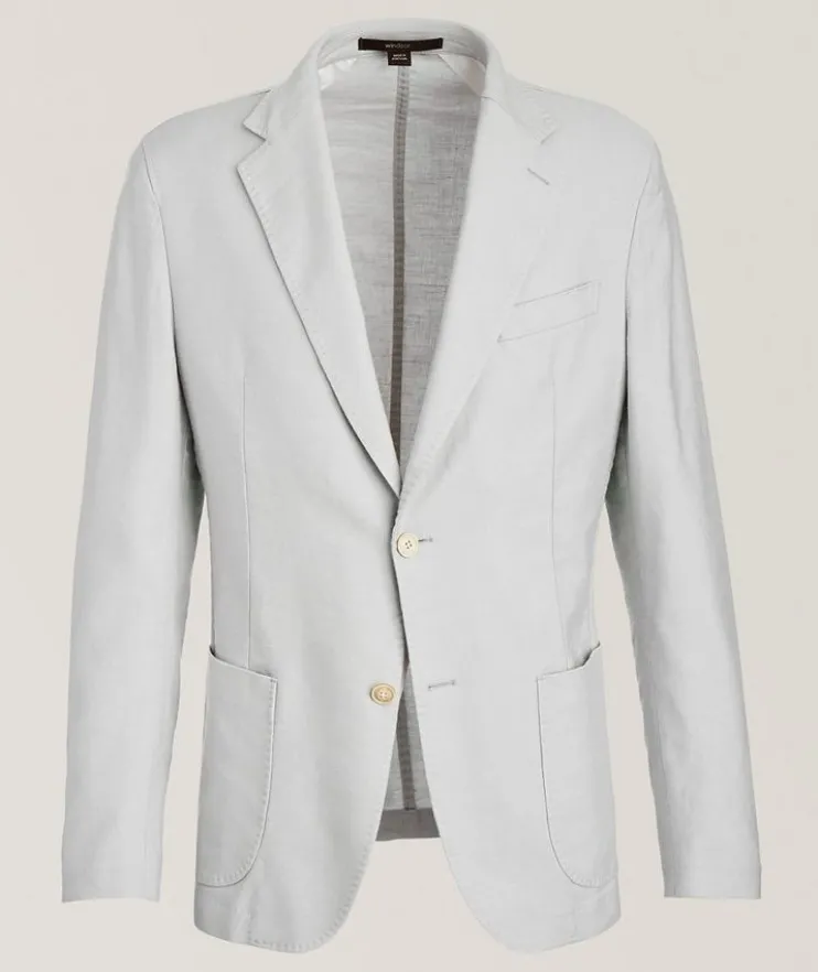 Linen-Lyocell Sport Jacket