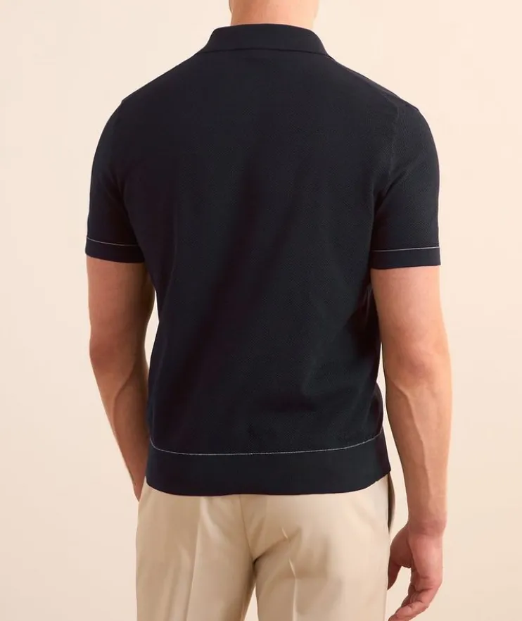 Lista Cotton Knit Polo